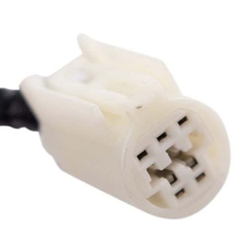 TRQ Passenger Side Mirror Assembly Electric Adjustment Heated No Memory Textured Compatible with 2009-2013 Toyota Corolla TO1321247 TO1321261 - Image 2