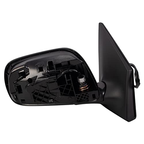 TRQ Passenger Side Mirror Assembly Electric Adjustment Heated No Memory Textured Compatible with 2009-2013 Toyota Corolla TO1321247 TO1321261 - Image 5