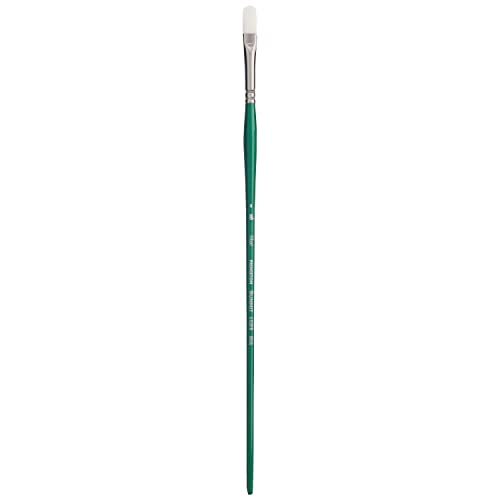 Princeton Summit White Synthetic Paint Brush for Acrylic and Oil, Series 6100, Filbert, 4 - Image 1