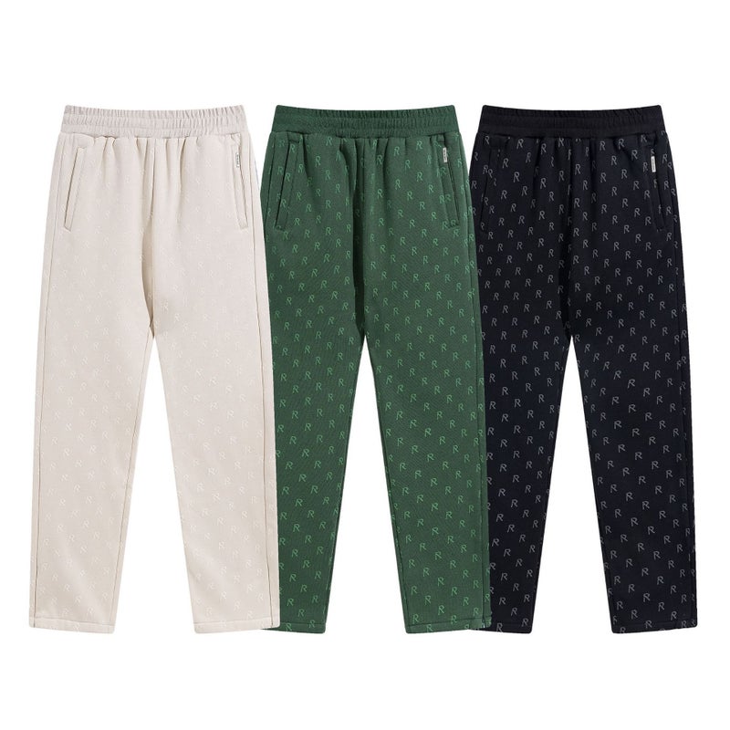 American Fashion Brand Represent Full Printed Letters Micro-Standard Casual Trousers High Street Sports Trousers - Image 2