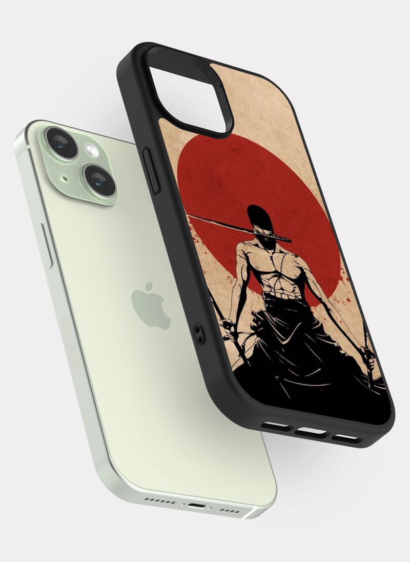 PXLAAT iPhone 15 case cover One Piece Zoro - Image 2