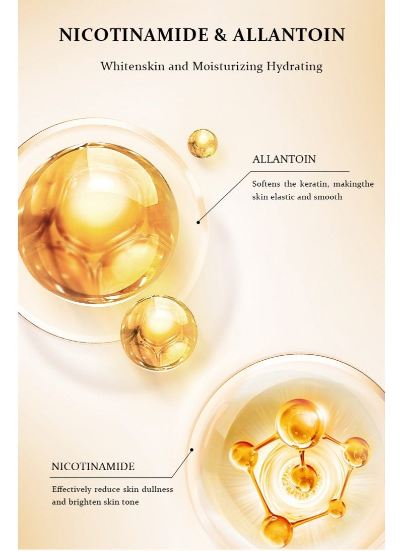 MOOYAM Snow Bleach Cream Intensive for Face and Body, Brightens and Nourishes Skin, with AHA Vitamin B3 C Hyaluronic Acid Fruit Extract, Clears Dark Spots, Evens Skin Tone, Moisturizes Softens Lightens Skin, for External Use Only - Image 4