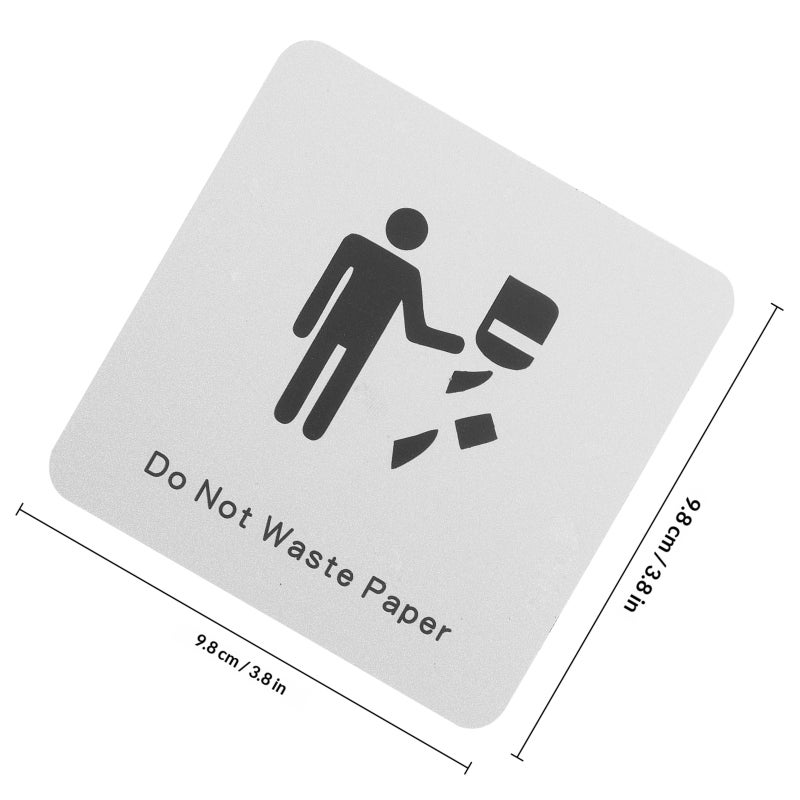Decorative Restroom Sign, Elegant Appearance Complements Any Decor, Durable Construction - Image 2