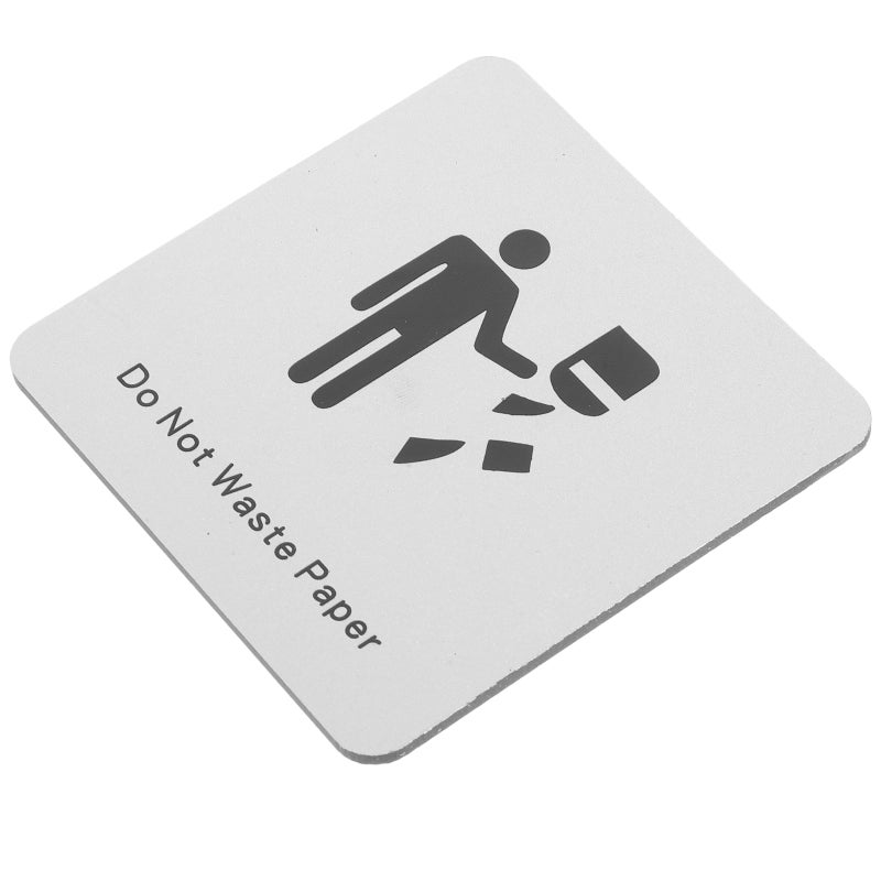 Decorative Restroom Sign, Elegant Appearance Complements Any Decor, Durable Construction - Image 4