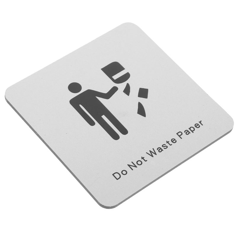 Decorative Restroom Sign, Elegant Appearance Complements Any Decor, Durable Construction - Image 5