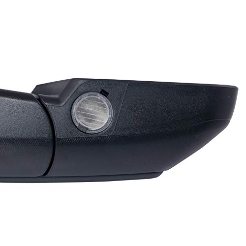 TRQ Right Mirror with Heat Manual Folding without Memory Passenger Side Compatible with 2012-2017 Ford Expedition FO1321485 - Image 5