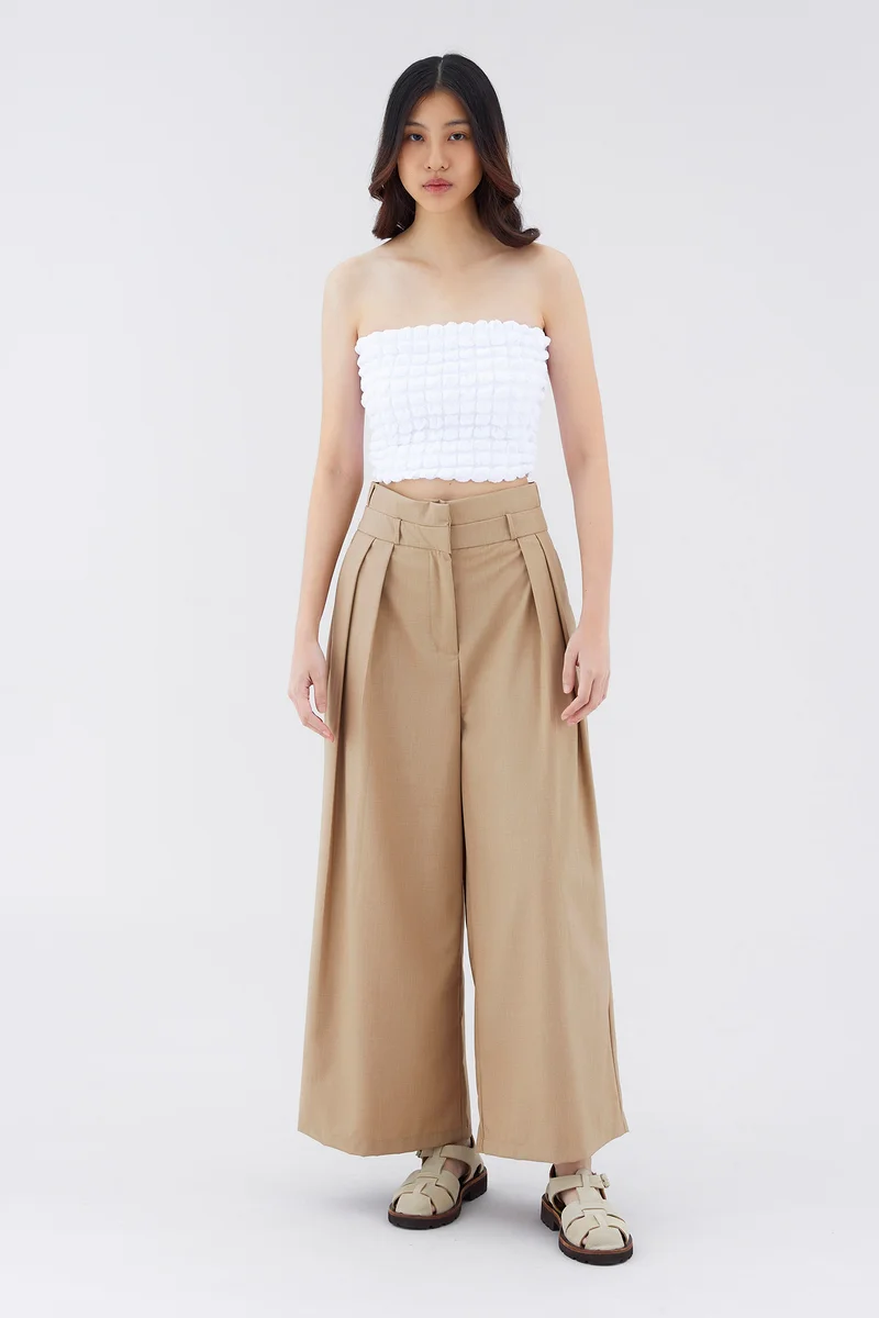 The Editor's Market Negan High-Rise Wide Leg Pants