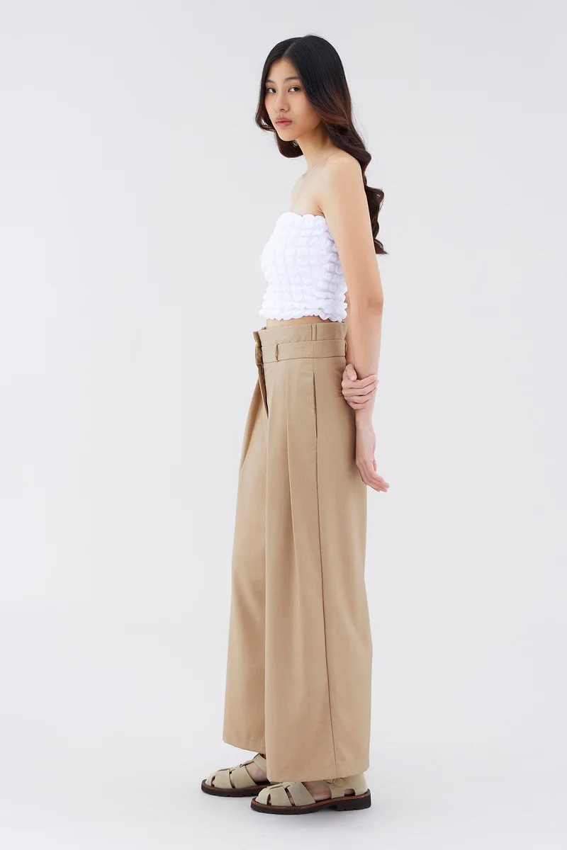 The Editor's Market Negan High-Rise Wide Leg Pants