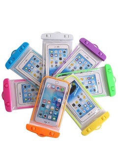 Waterproof case, handheld, with touch technology, up to a depth of 40 meters Multicolour