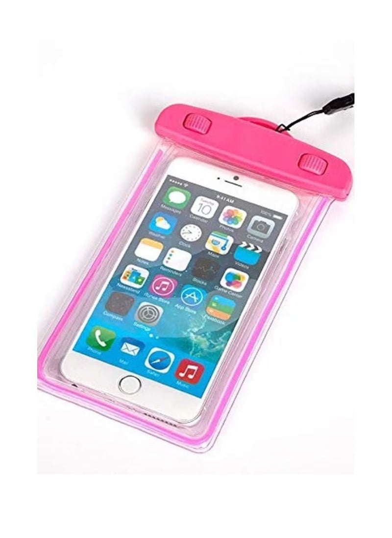 Generic - Waterproof case, handheld, with touch technology, up to a depth of 40 meters Multicolour - Image 1