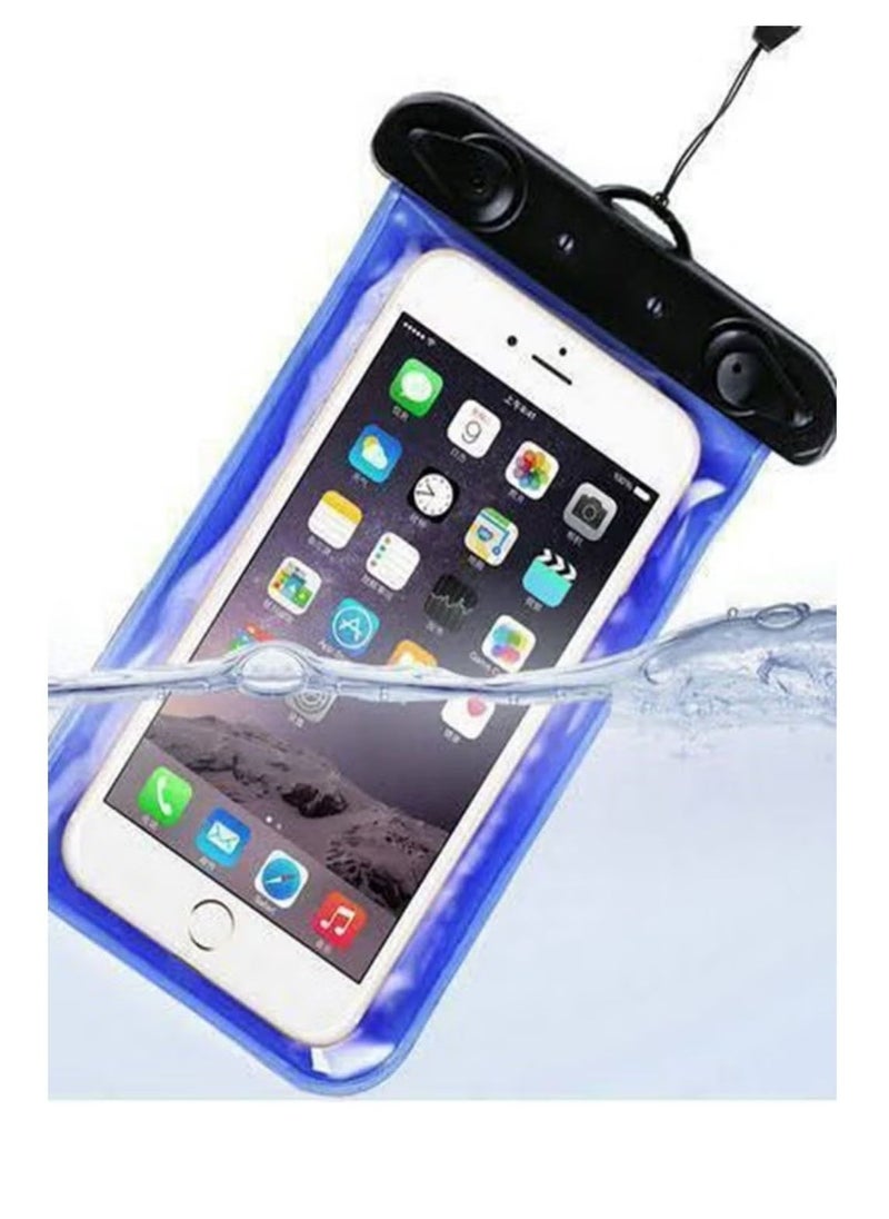 Generic - Waterproof case, handheld, with touch technology, up to a depth of 40 meters Multicolour - Image 1