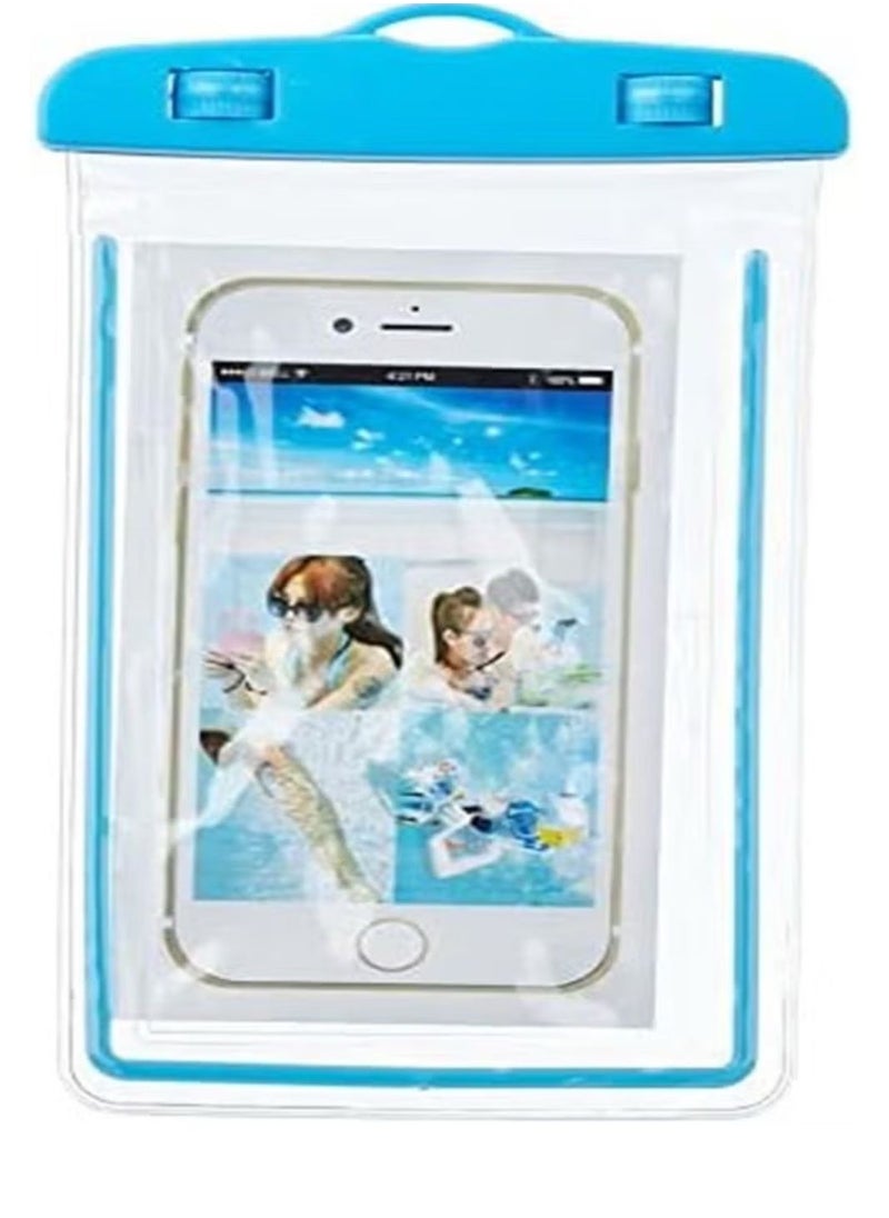Generic - Waterproof case, handheld, with touch technology, up to a depth of 40 meters Multicolour - Image 1