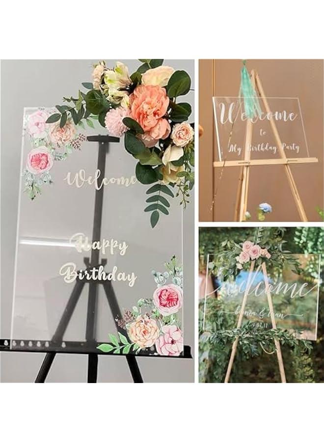 Arabest 1 Pieces 24 x 36” Clear Acrylic Sheet Plexiglass - 1/4” (6mm) Thick, Use for Craft Projects, Signs, DIY Projects and More; Cut with Saw or Hand Tools, No Laser Cut - Image 4