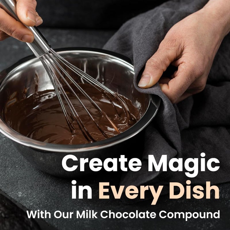 MEGA FOODS Mega Dark Chocolate & Milk Chocolate Compound Bars 500g + 500g Pack - Premium Cooking Chocolate for Baking, Desserts, Cakes, Cookies, and Confectionery - Image 4