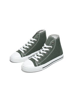 Basic Lace-Up Knit Flat Sneakers For Men