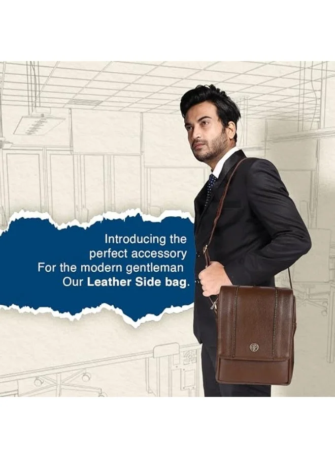 Hammonds Flycatcher  Genuine Leather Sling Bag for Men, Stylish and Spacious Side Bag for Men  | Best Price UAE