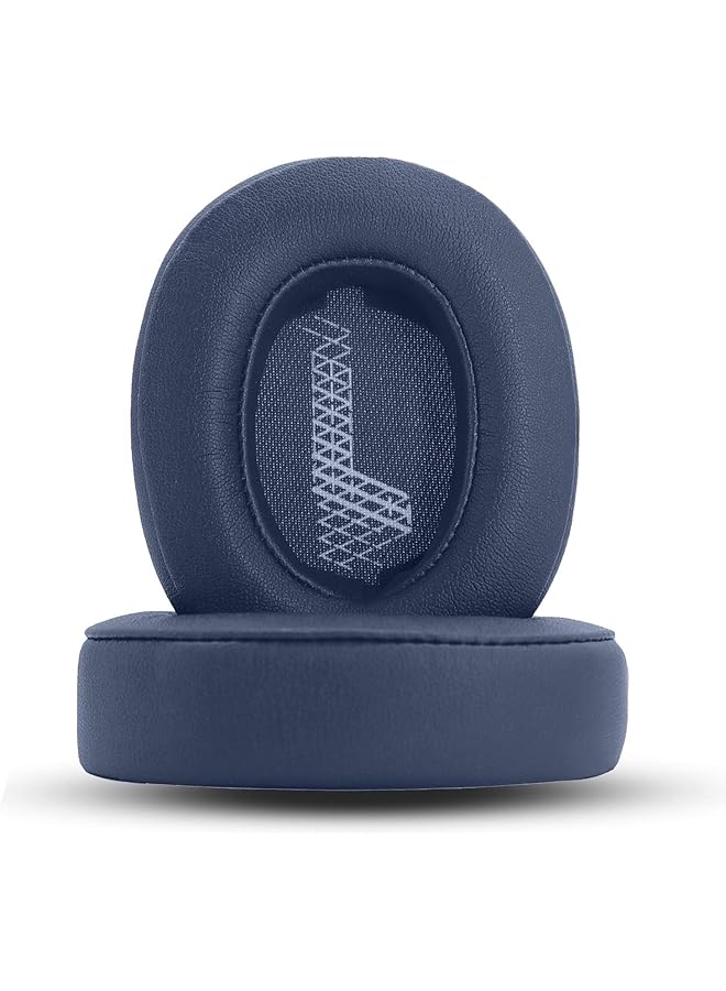 إيروريكس وسائد أذن بديلة من الجلد البروتيني لسماعات Jbl Live 500Bt وسائد أذن سماعة Pro M وسائد أذن وأغطية أذن قطع غيار أزرق داكن - Image 2