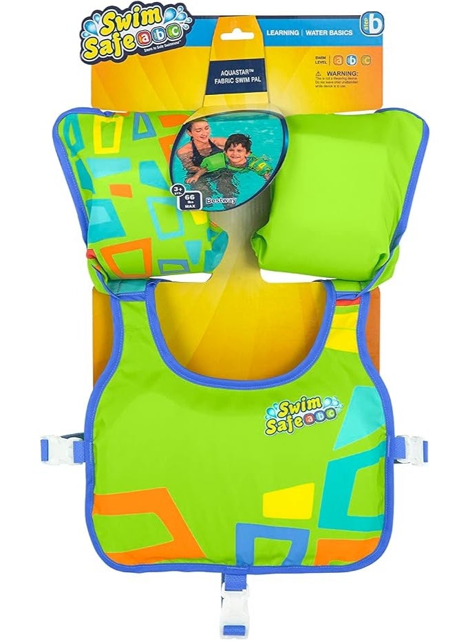 Bestway AquaStar Fabric Swim Pal Vest for Kids, Model 32174 - Image 3