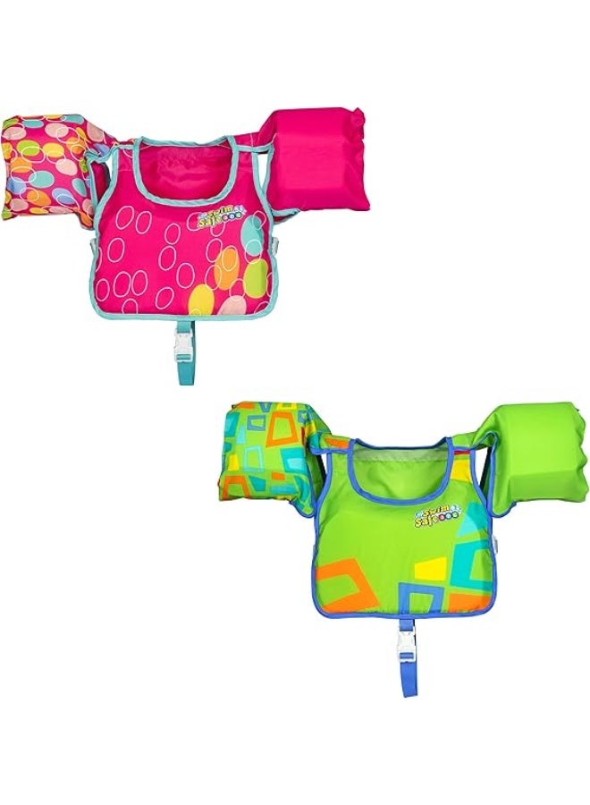 Bestway AquaStar Fabric Swim Pal Vest for Kids, Model 32174 - Image 2