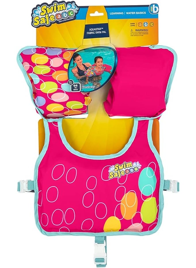 Bestway AquaStar Fabric Swim Pal Vest for Kids, Model 32174 - Image 4