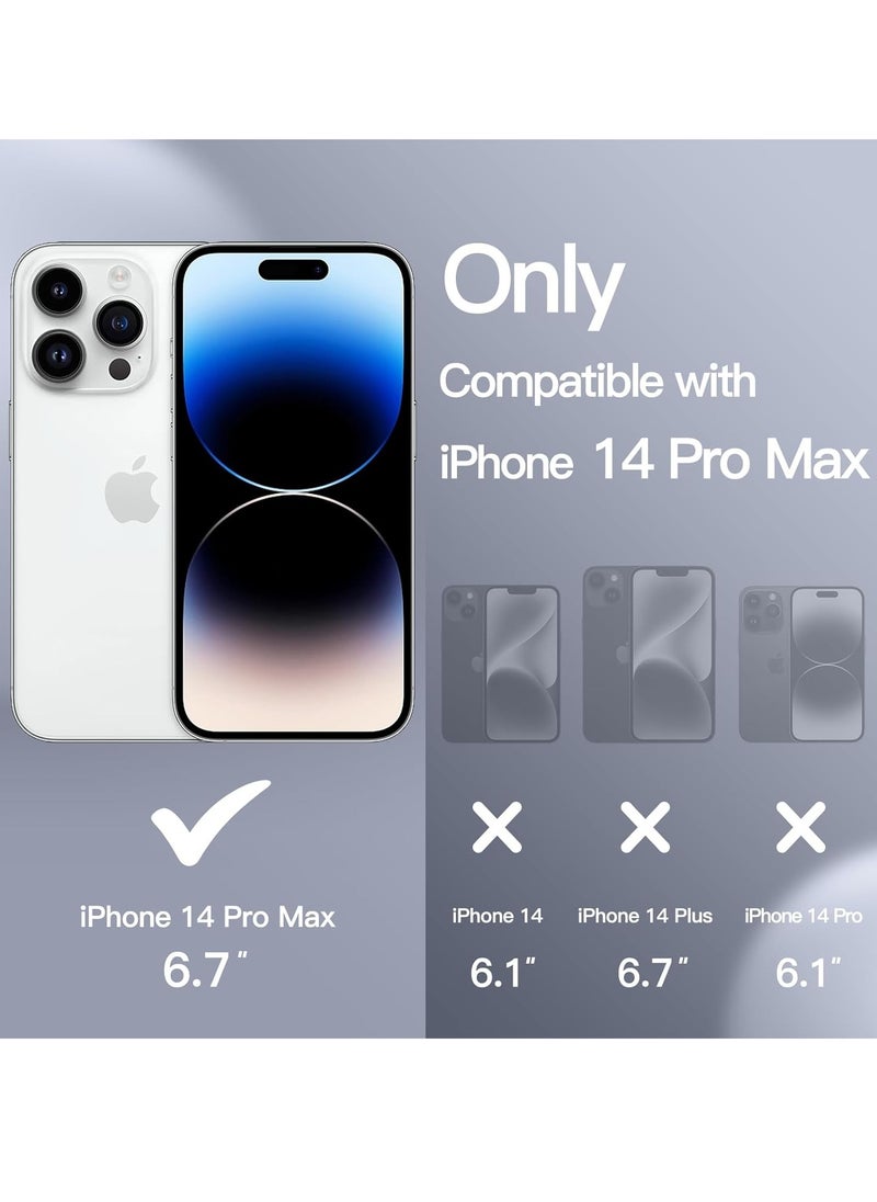 iPhone 14 Pro Max Case Liquid Silicone Anti Scratch Anti Fingerprint Soft Silky Touch Shockproof Protective Cover for Apple iPhone 14 Pro Max