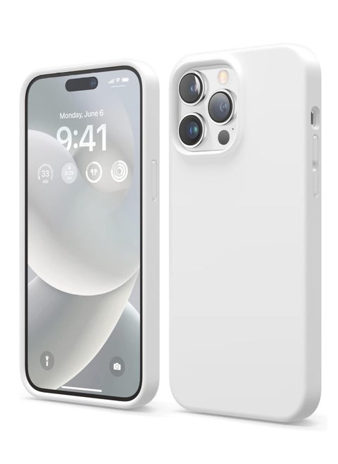 iPhone 14 Pro Max Case Liquid Silicone Anti Scratch Anti Fingerprint Soft Silky Touch Shockproof Protective Cover for Apple iPhone 14 Pro Max