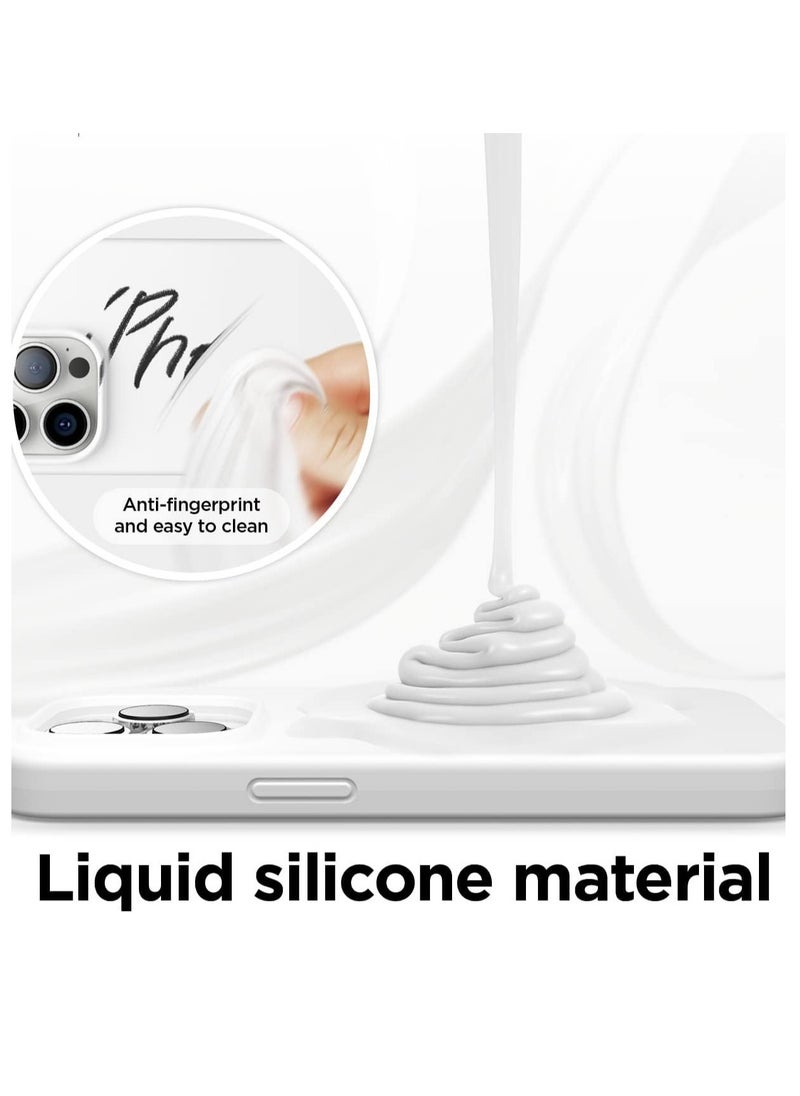 iPhone 14 Pro Max Case Liquid Silicone Anti Scratch Anti Fingerprint Soft Silky Touch Shockproof Protective Cover for Apple iPhone 14 Pro Max