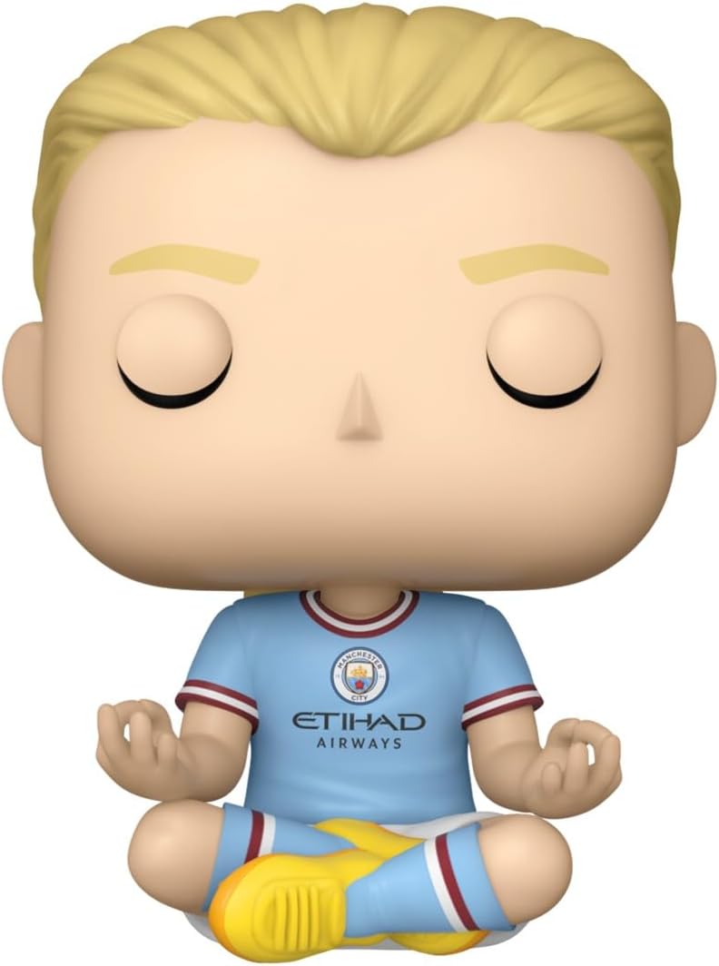 Funko فانكو بوب! كرة القدم: مانشستر سيتي - إيرلينغ هالاند - مانشستر سيتي FC - تمثال فينيل قابل للجمع - فكرة هدية - بضائع رسمية - ألعاب للأطفال والبالغين - Image 2