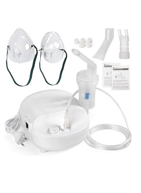 Nebulizer Inhaler Device with Mouthpiece and Mask for Adults and Children – Effective Relief for Colds and Asthma