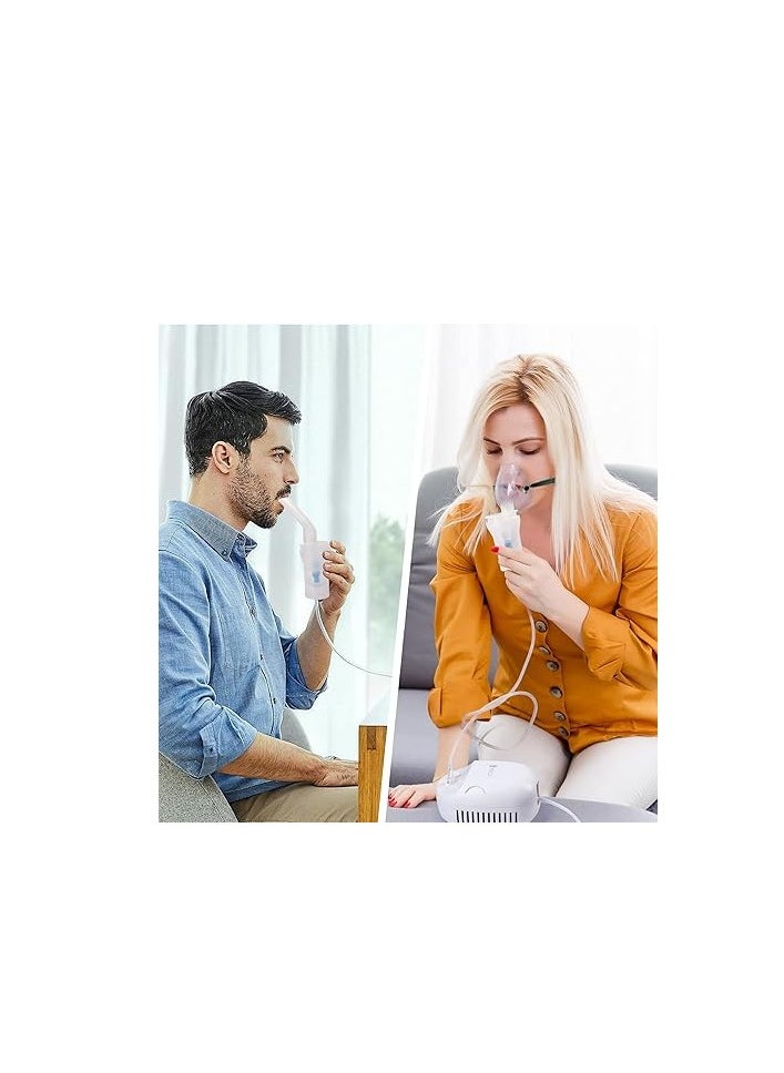 Generic - Nebulizer Inhaler Device with Mouthpiece and Mask for Adults and Children – Effective Relief for Colds and Asthma - Image 1