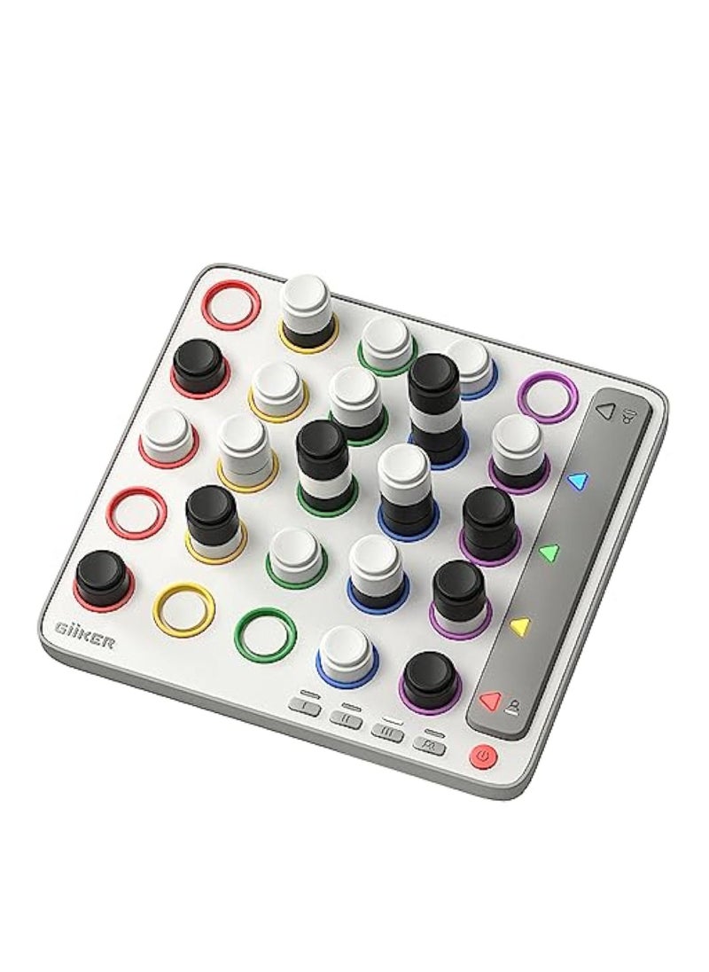 Automatic Referee Chessboard, Board Game,3D AI-Powered 4 in a Row Game, Strategy Board Games with Integrated Referee, Travel Games for Ages 6-12 and up, Birthday Gift for Kids Family Game Night - Image 1