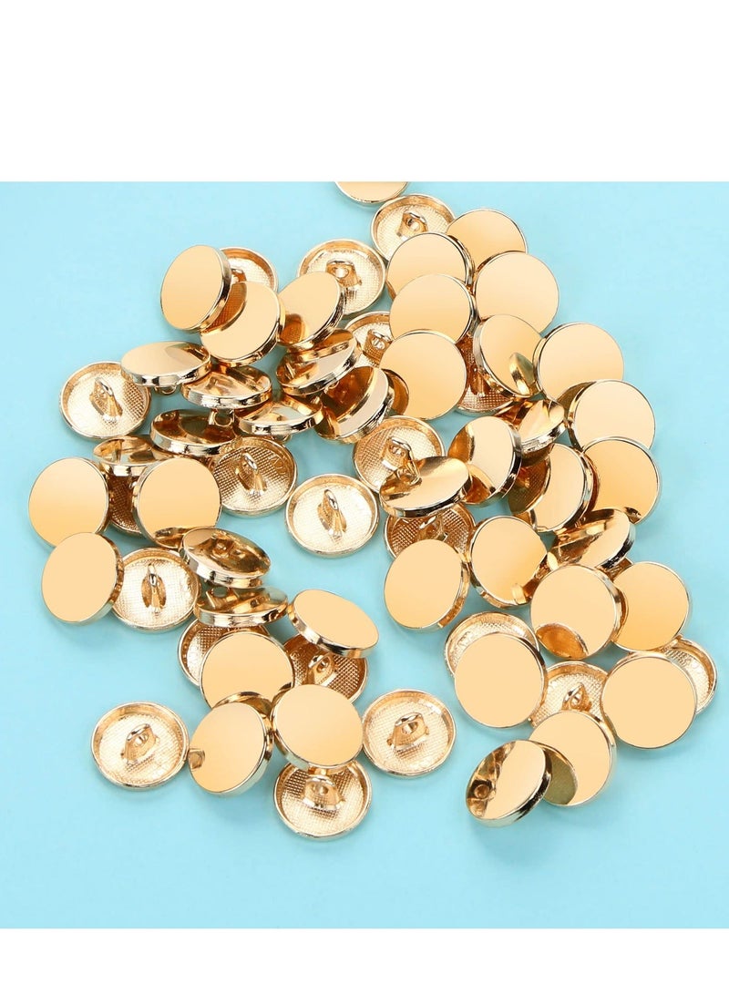 30PCS Metal Flat on Alloy Shank Golden onsMetal Round Shaped Sewing Jacket Shirt Trousers ons for DIY Crafts and Jewelry Making 25MM  - Image 4