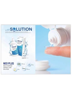 neo plus Multi Purpose Contact Lens Solution 60ml  - Image 2