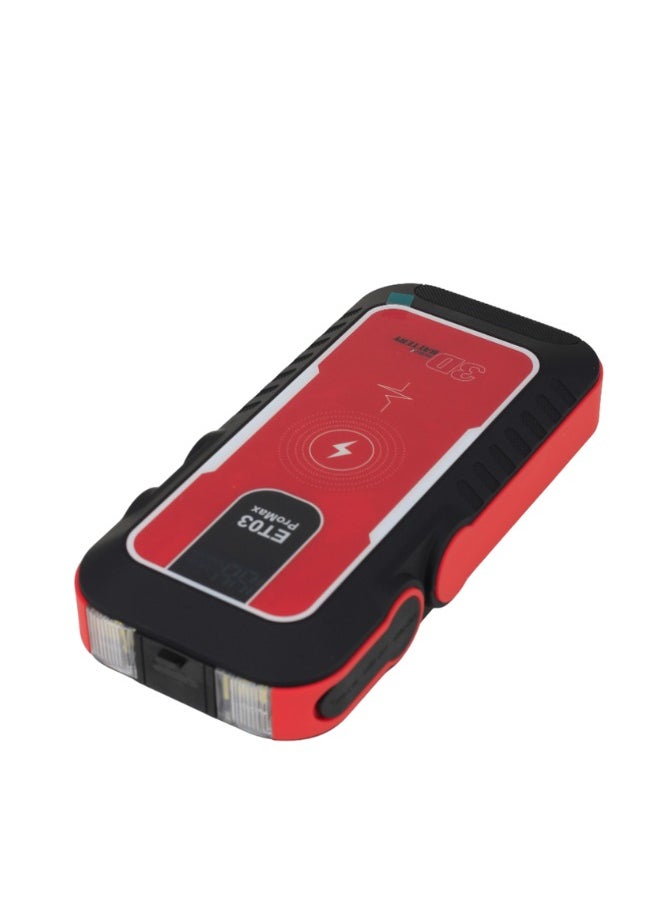 Mobco - 3D MOBCO Battery Jump Starter, Capacity 16000mAh, Product, Output USB Port 5V/2A-9V/2A, Lifetime 1000 Cycles - Image 1