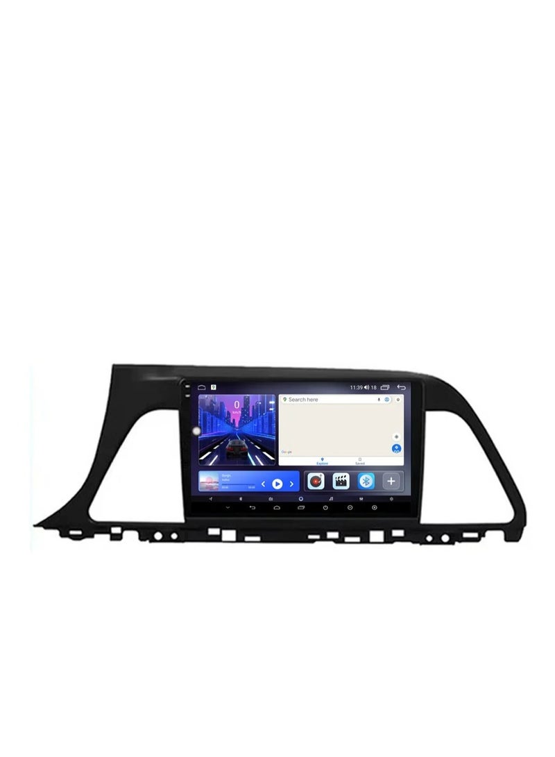 ام ان تي شاشة هيونداي سوناتا 2015 -2018 هي جزء من نظام المعلومات والترفيه في السيارة يعمل بنظام التشغيل Android ويدعم ميزات مثل Apple CarPlay وAndroid Auto، مما يتيح لك توصيل هاتفك الذكي بسهولة كما أنها توفر دقة عالية تصل إلى 1080 بكسل، مما يجعلها ممتازة لعرض المعلومات والخرائط بوضوح - Image 3