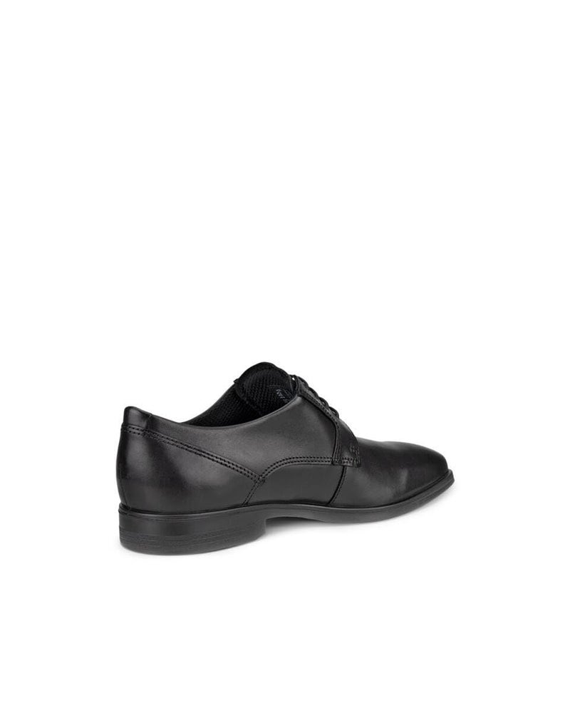 ECCO Queenstown Plain Toe Tie Black - Image 2