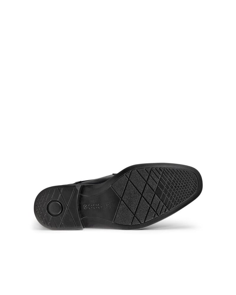 ECCO Queenstown Plain Toe Tie Black - Image 4
