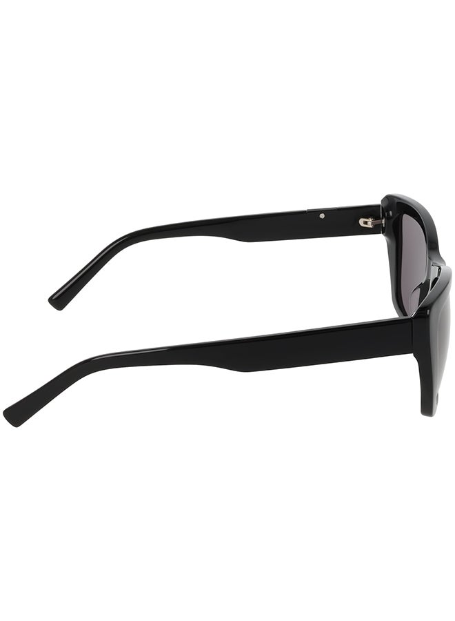 DKNY FULL RIM ACETATE DKNY SUN DK554S 5417 (001) BLACK - Image 5