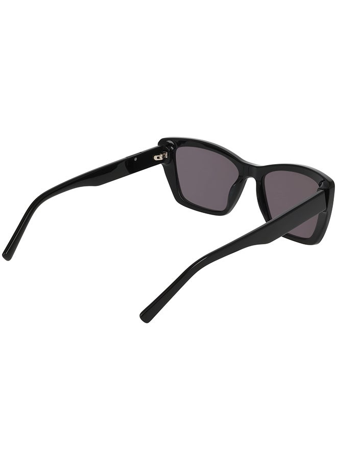 DKNY FULL RIM ACETATE DKNY SUN DK554S 5417 (001) BLACK - Image 4