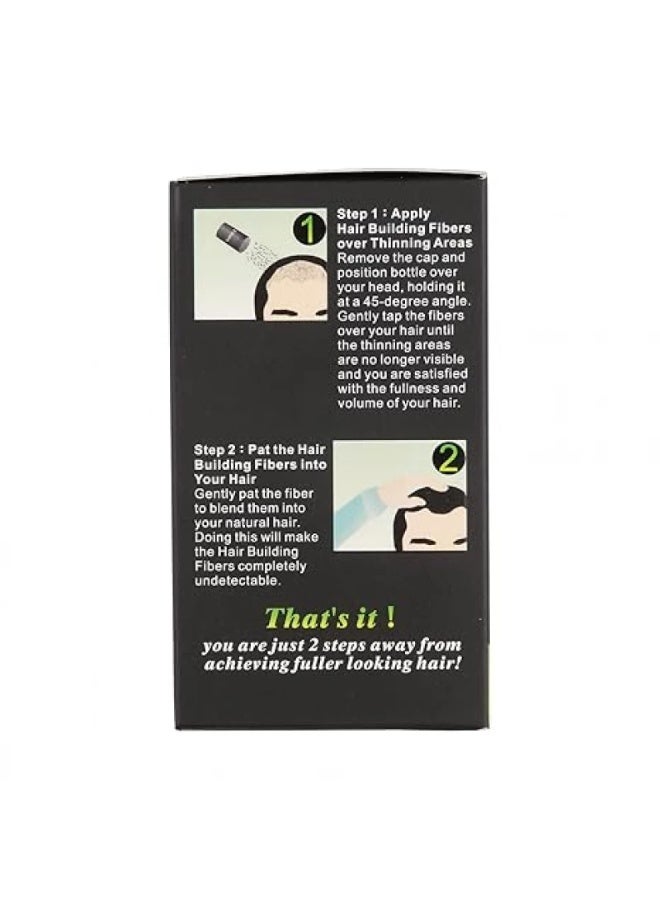 Dexe Hair Building Fibers 3 pcs Set  Instantly Conceal Hair Loss Natural Thickening Fibers Fast and Quick Hair Fiber Powder Hair Shadow Powder Hair Root Concealer Dark Brown 02 - Image 5