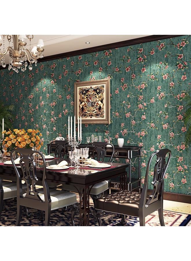 Bluejw Self-adhesive Wallpaper  Retro American 3D Three-dimensional Fine Embossed Bedroom Self-sticking Instant Stickers Self-adhesive Wallpaper Thickened - Image 3