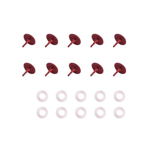 SeaEagles 23210 Umbrella Check Valves 10Pcs and 10898 Fuel Bowl Screw Gaskets Nylon Reusable Fit for Holley 2300 4150 4160 Carburetors - Image 3