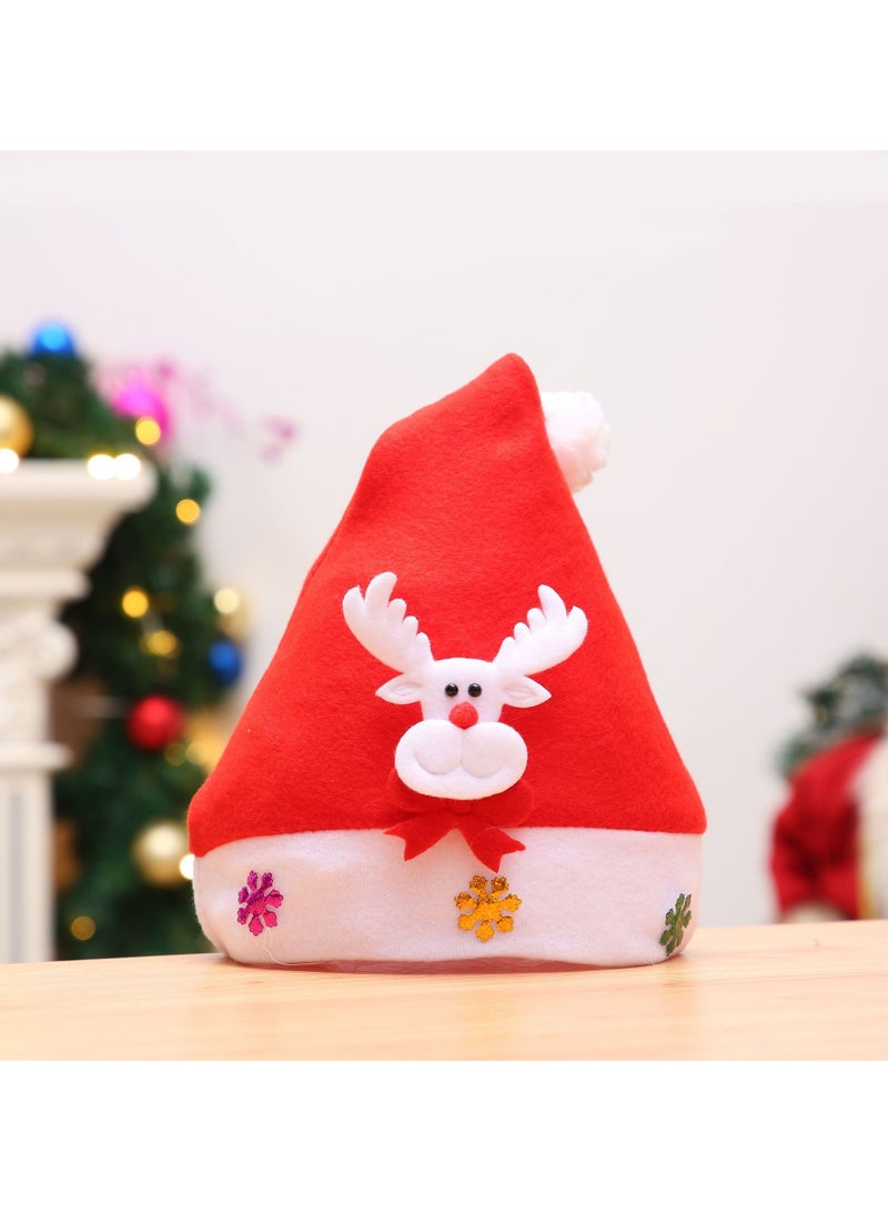 6 قبعات سانتا - مثالية لاحتفالات العطلات مجموعة من 6 قبعات سانتا حمراء كلاسيكية لحفلات عيد الميلاد طقم قبعة سانتا مكون من 6 قطع - متعة احتفالية للعائلة والأصدقاء حزمة روح عيد الميلاد: 6 قبعات سانتا لجميع أفراد الأسرة قبعات سانتا جولي المكونة من 6 قطع - مثالية لحفلات ومناسبات عيد الميلاد - Image 4