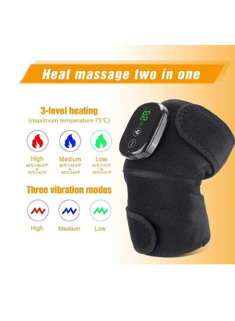 GENNEXT Knee Massager, Heated Knee Braces with Vibration, 3 Modes - Image 2