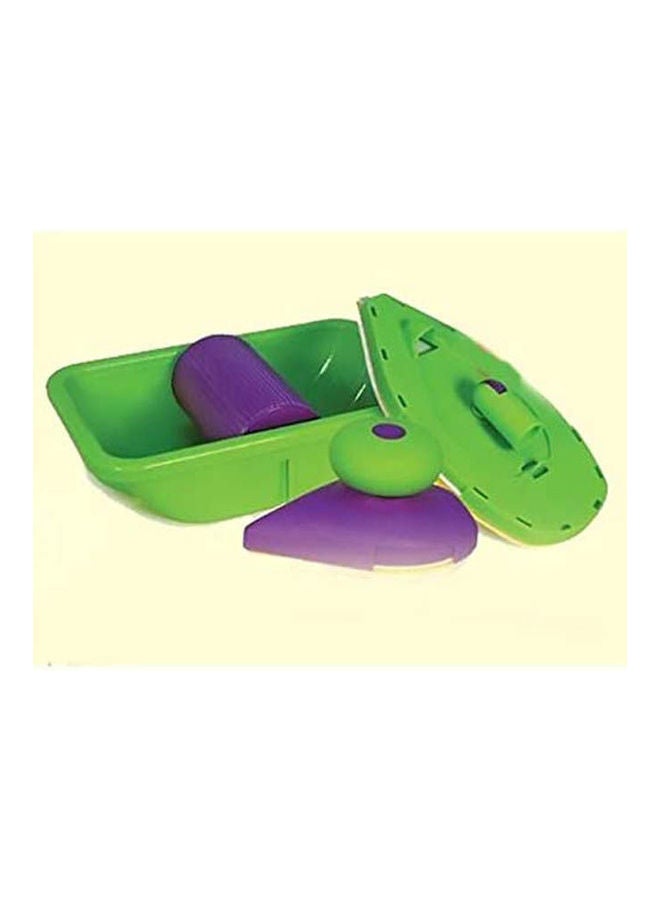 Point N Paint Multi-Purpose Paint Brushes Green-Purple