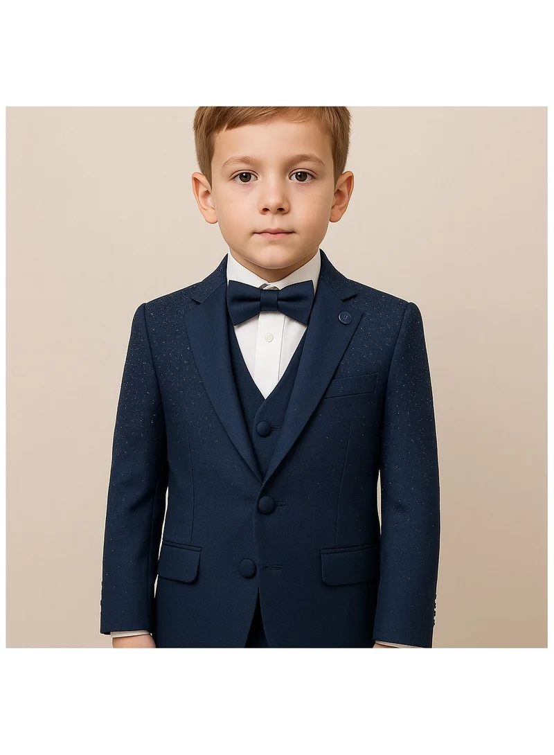 VIA BAMBINO Formal Boys Navi Suit 9086