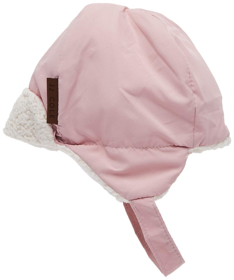 JJ Cole Baby Winter Hat, Mitten, and Booties Set â€“ Winter Baby Essentials â€“ 0 to 6 Months - Blush Pink - Image 2