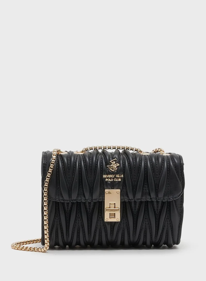 Beverly Hills Top Handle Crossbody Bag