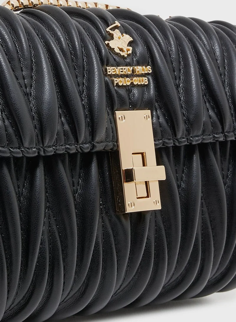 Beverly Hills Top Handle Crossbody Bag