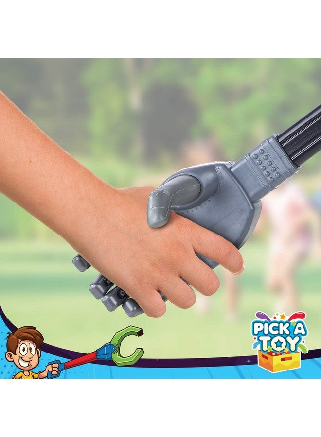 بيك ايه توي أداة إمساك الألعاب التفاعلية، يد روبوت ومخلب روبوتي، مجموعة من 3 قطع، لعبة ممتعة للتعلم المبكر وتنسيق اليد والعين، ذراع طويل 18 بوصة، أداة إمساك قوية - Image 5